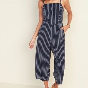 Square-Neck Cami Jumpsuit